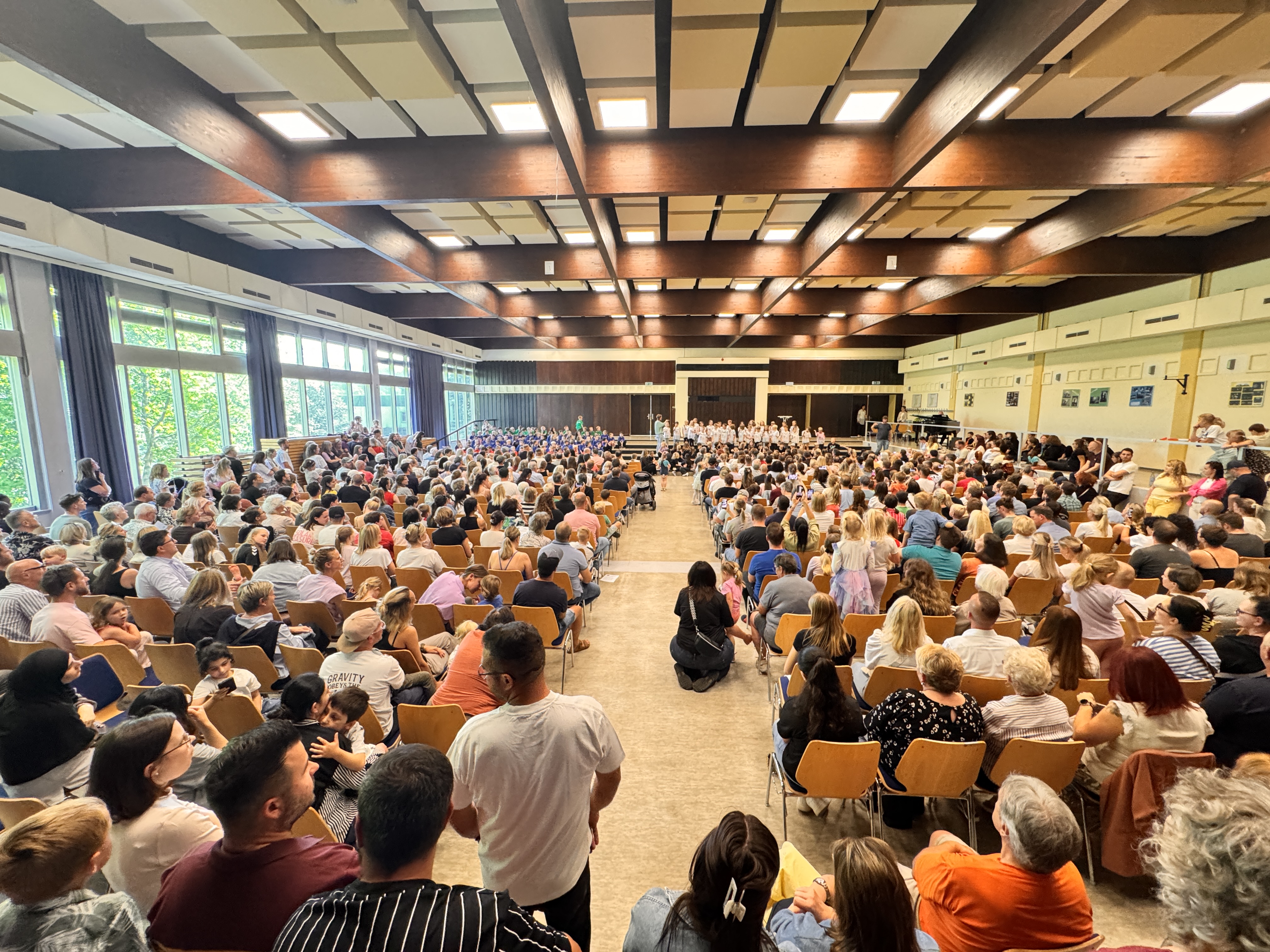 Präsentation "Musik mit der Stimme entdecken" begeisterte in der Bielsteiner Aula