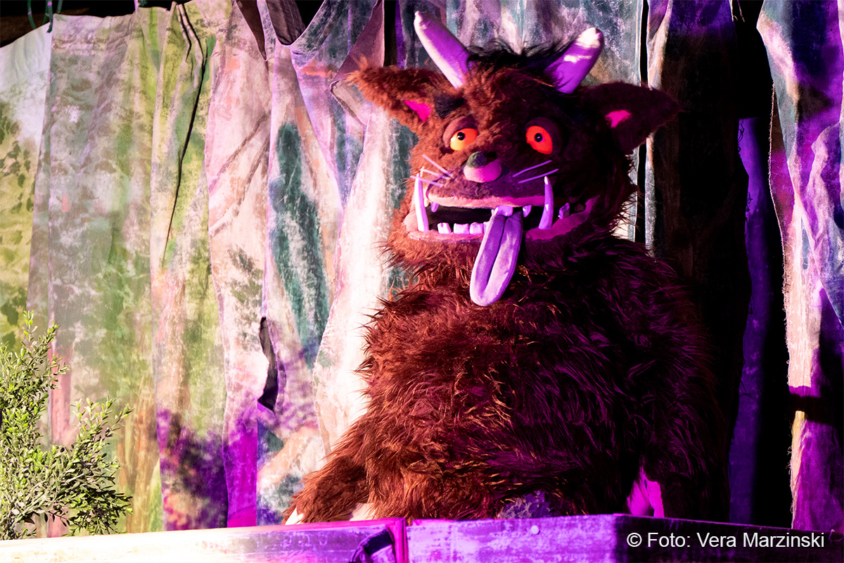 Der Grüffelo im Burghaus